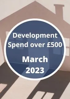 Development Spend - March 2023